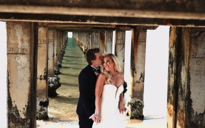 Carl & Miranda beach wedding