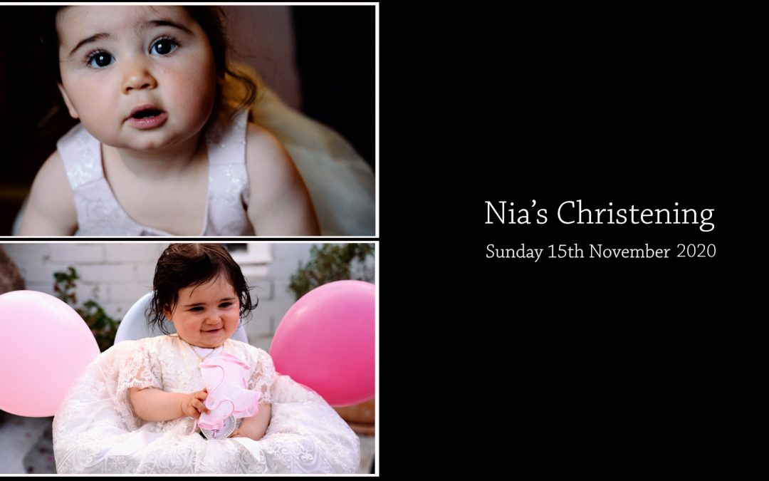 Nia’s Christening